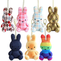 Limited Edition Check Miffy Keychain Plush