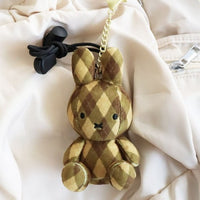 Limited Edition Check Miffy Keychain Plush