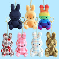 Limited Edition Check Miffy Keychain Plush