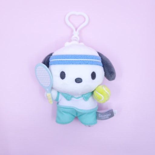 Limited Edition Sanrio Characters Tennis Plush Keychain