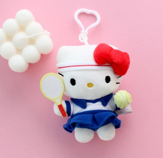 Limited Edition Sanrio Characters Tennis Plush Keychain