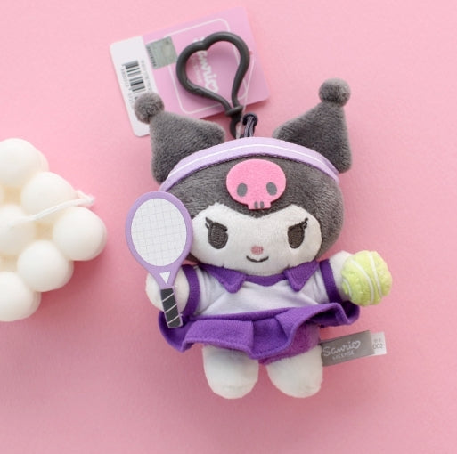 Limited Edition Sanrio Characters Tennis Plush Keychain
