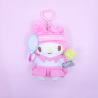 Limited Edition Sanrio Characters Tennis Plush Keychain