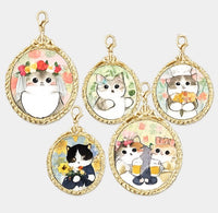 Limited Mofusand Metal Frame Keychain (Gacha Capsule)