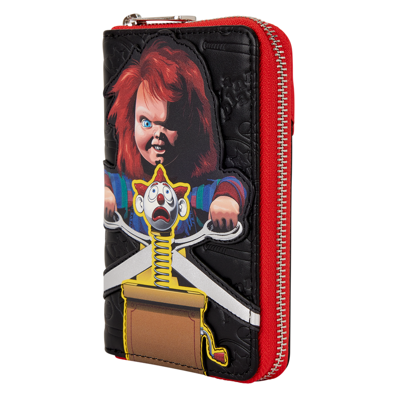 Loungefly Chucky Clown Cosplay Zip Around Wallet