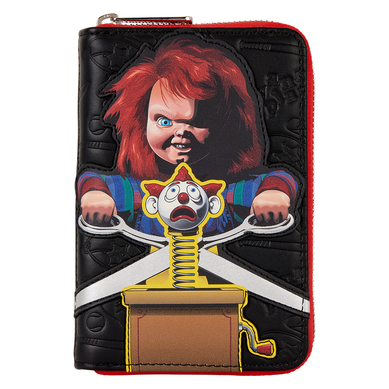 Loungefly Chucky Clown Cosplay Zip Around Wallet
