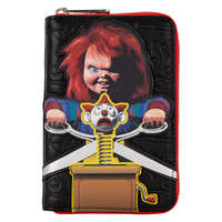 Loungefly Chucky Clown Cosplay Zip Around Wallet