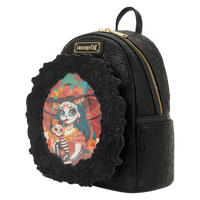 Loungefly Día de los Muertos La Catrina Photo Insert Mini Backpack
