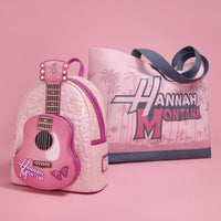 Loungefly Disney Hannah Montana Guitar Canvas Tote Bag