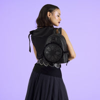 Loungefly Disney Villains Stained Glass Mini Backpack