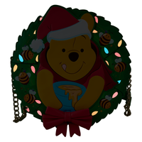 Loungefly Disney Winnie The Pooh Stuck In Wreath Glow Crossbody Bag