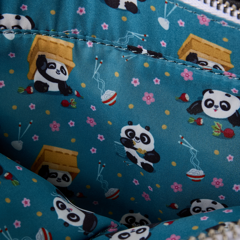 Loungefly Kung Fu Panda Sherpa Mini Tote Crossbody Bag