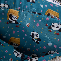 Loungefly Kung Fu Panda Sherpa Mini Tote Crossbody Bag