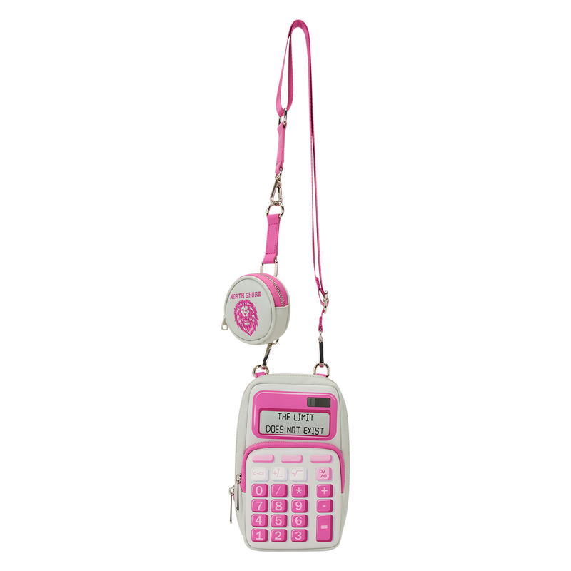 Loungefly Mean Girls Calculator Cell Phone Crossbody Bag with Coin Bag