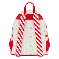 Loungefly Peanuts Snoopy & Woodstock Holiday Plush Wreath Mini Backpack