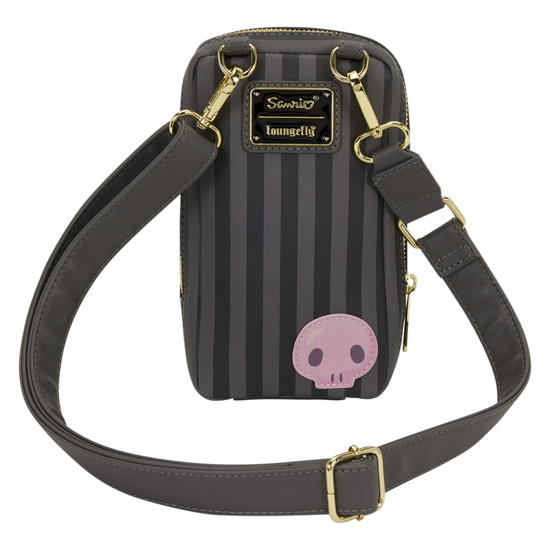 Loungefly Sanrio Kuromi 20th Anniversary Cell Phone Crossbody Bag with Coin Bag