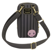 Loungefly Sanrio Kuromi 20th Anniversary Cell Phone Crossbody Bag with Coin Bag