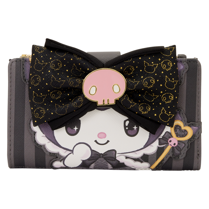 Loungefly Sanrio Kuromi 20th Anniversary Flap Wallet