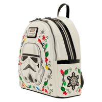 Loungefly Star Wars Stormtrooper Cosplay String Lights Light Up Mini Backpack
