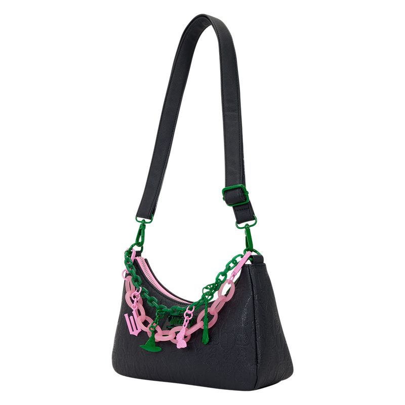 Loungefly Wicked: For Good Glinda & Elphaba Crossbody Bag with Charms