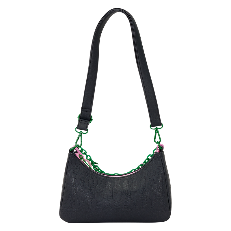 Loungefly Wicked: For Good Glinda & Elphaba Crossbody Bag with Charms
