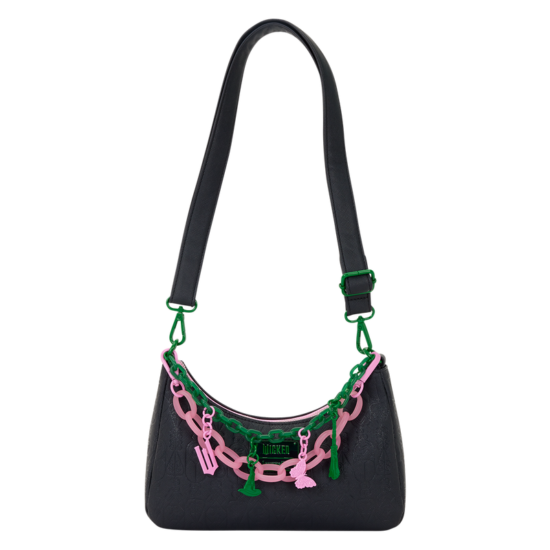Loungefly Wicked: For Good Glinda & Elphaba Crossbody Bag with Charms