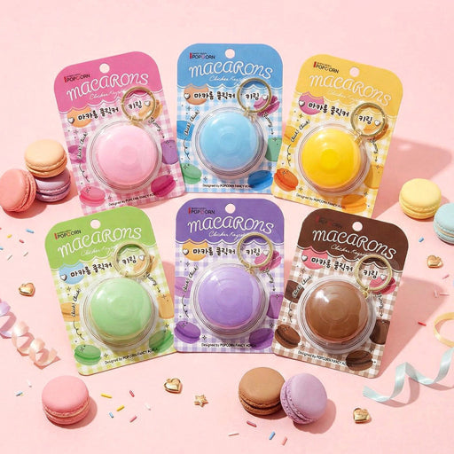 Macaron Clicker Keychain–Viral Fidget Bag Charm