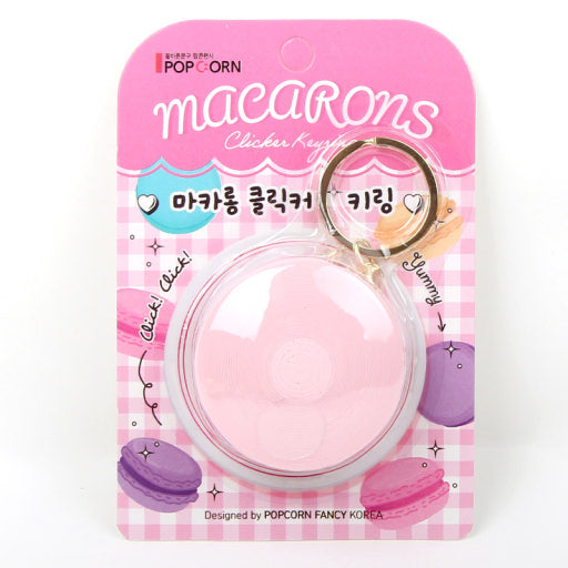 Macaron Clicker Keychain–Viral Fidget Bag Charm