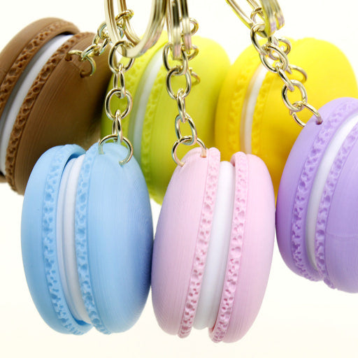 Macaron Clicker Keychain–Viral Fidget Bag Charm