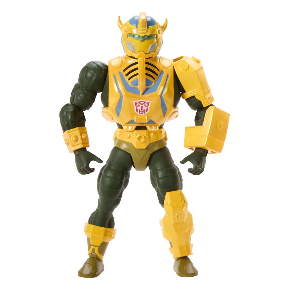 Masters of the Universe x Transformers Action Figure Bumblebee Armor Man-At-Arms