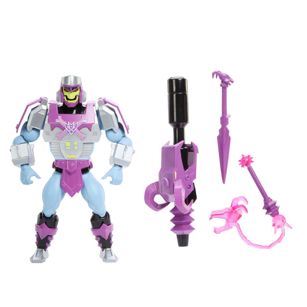 Masters of the Universe x Transformers Action Figure Megatron Armor Skeletor