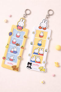 Miffy 4 Cut Photo Frame Deco Keychain- Official