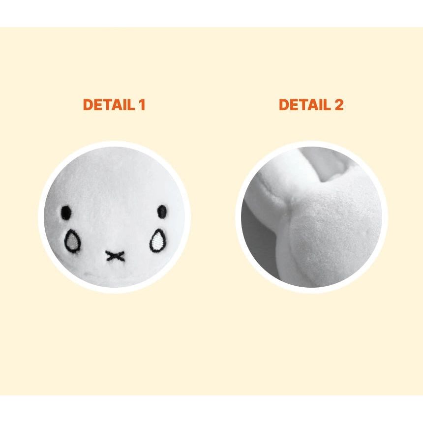 Miffy Face Keyring Bagcharm 10cm