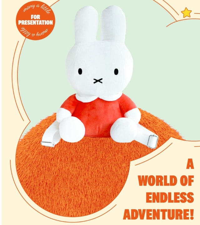 Miffy Plush Deco Backpack