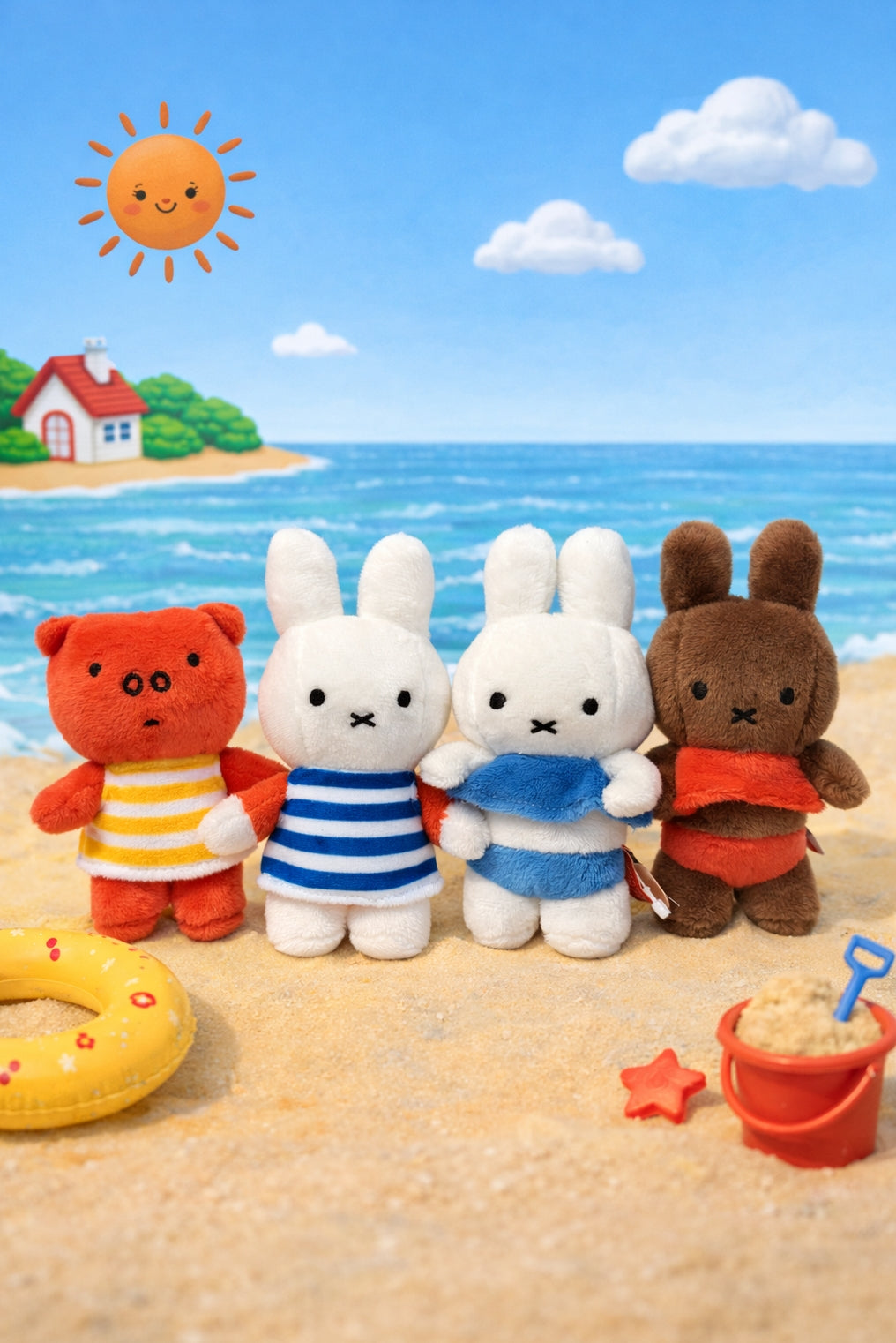 Miffy Plush – Swimwear Limited Edition (10 cm)