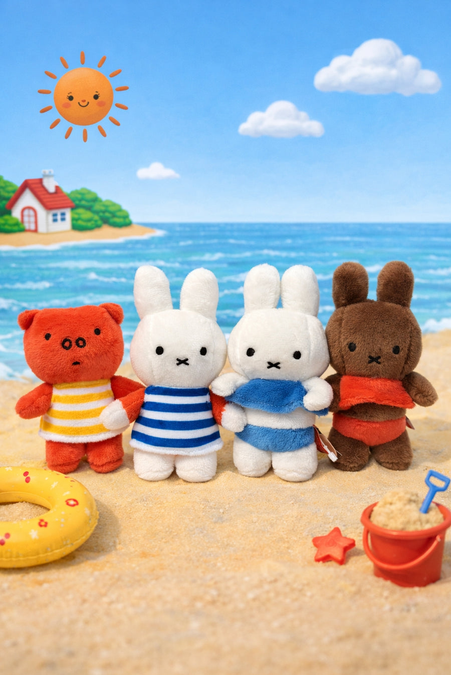 Miffy Plush – Swimwear Limited Edition (10 cm)
