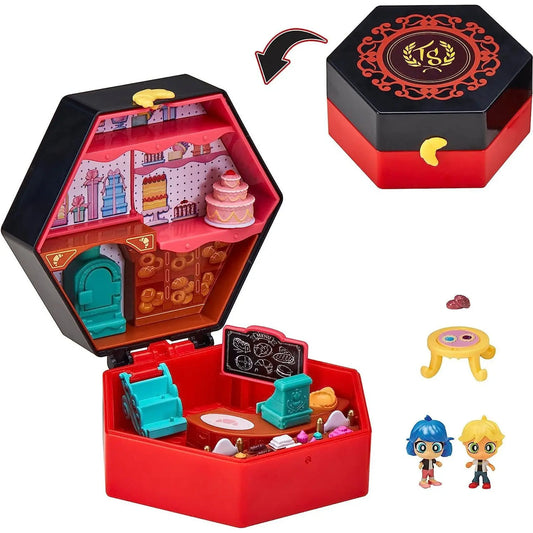 Miraculous Chibi Boulangerie: Cakes & A Crush Miracle Box Playset