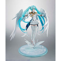 Mobile Suit Gundam x Hatsune Miku Lucrea PVC Statue Hatsune Miku x Wing Gundam Zero EW 45th Anniversary 27 cm