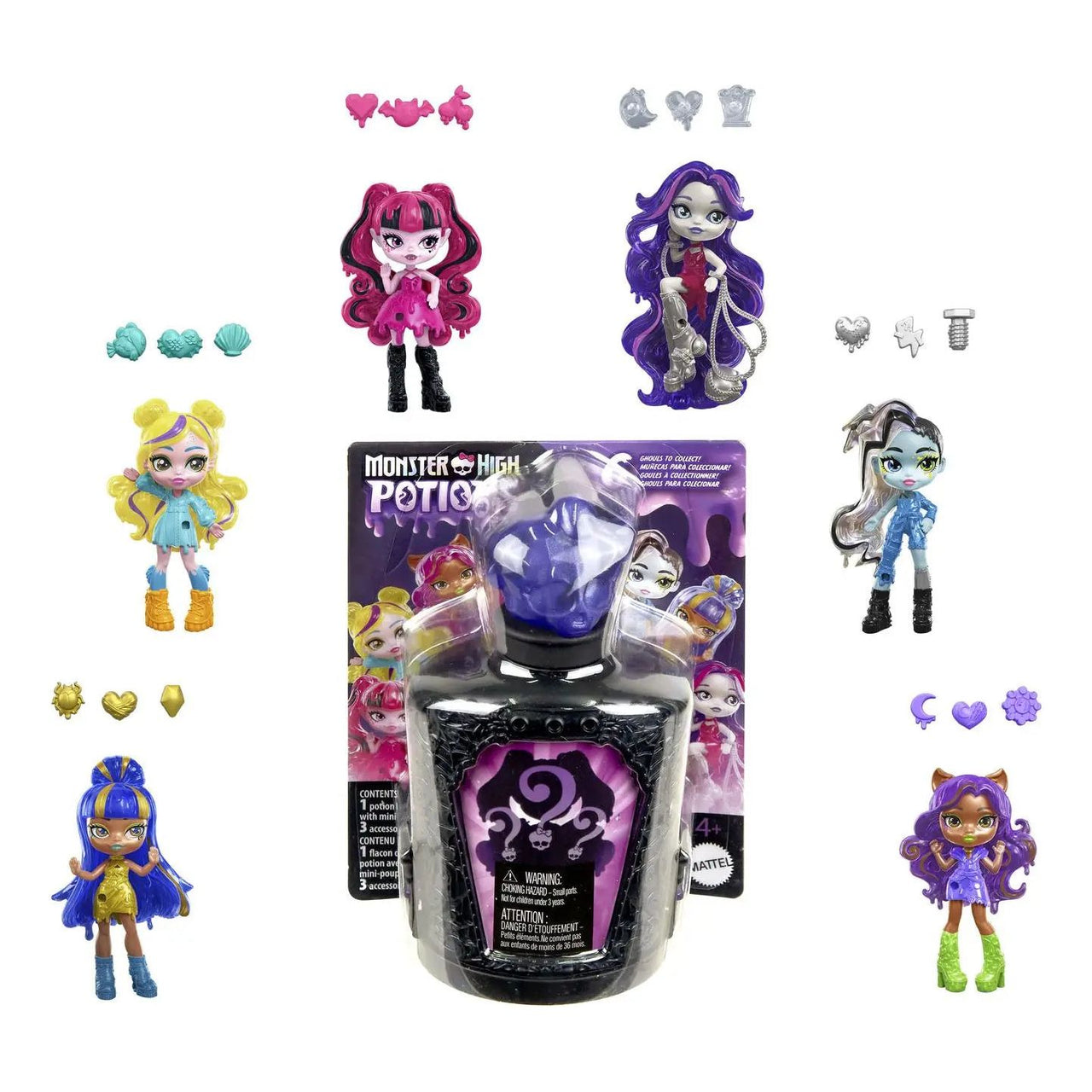 Monster High Potions Mini Doll Assorted