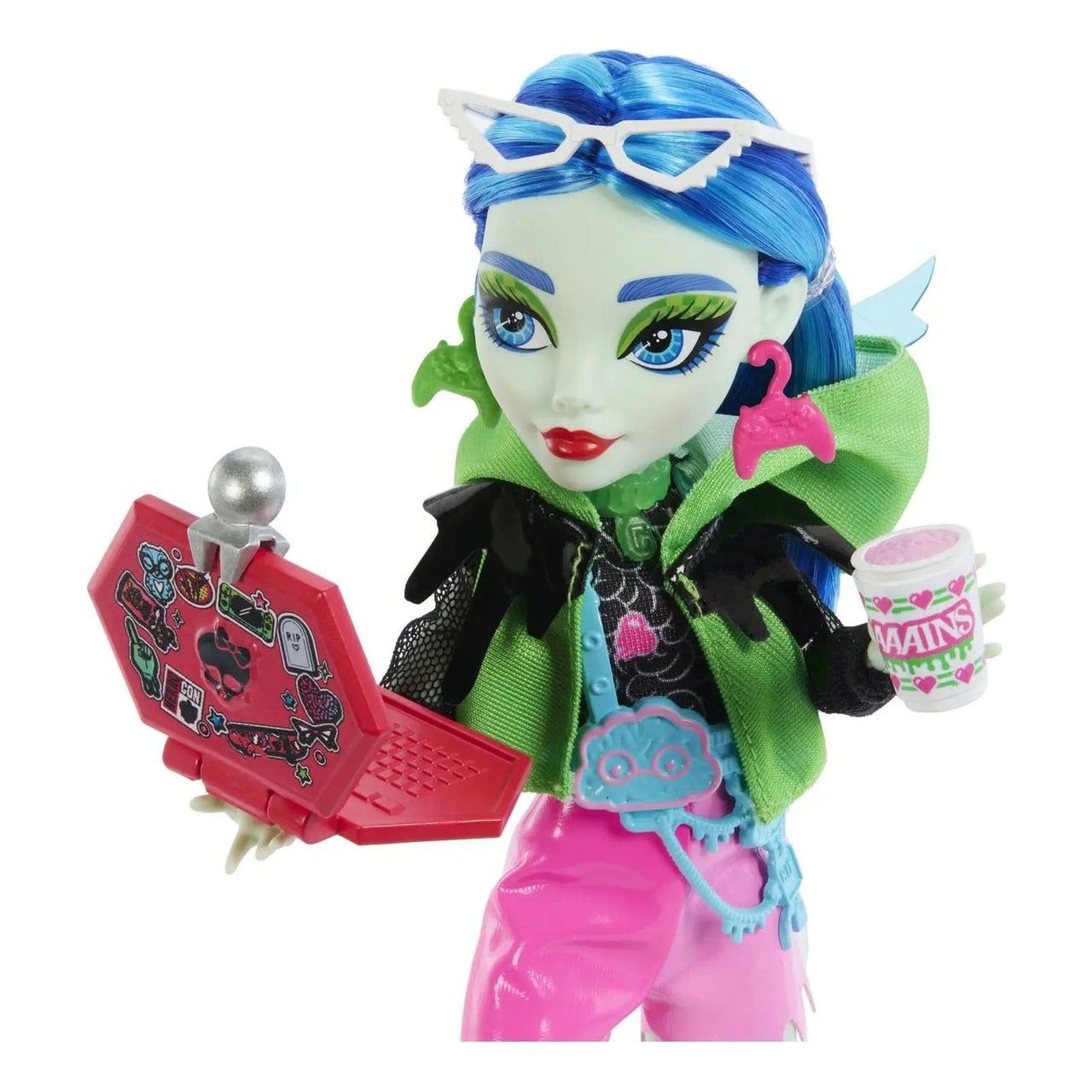 Monster High Skulltimate Secrets Neon Frights Series 3 Ghoulia Yelps Doll