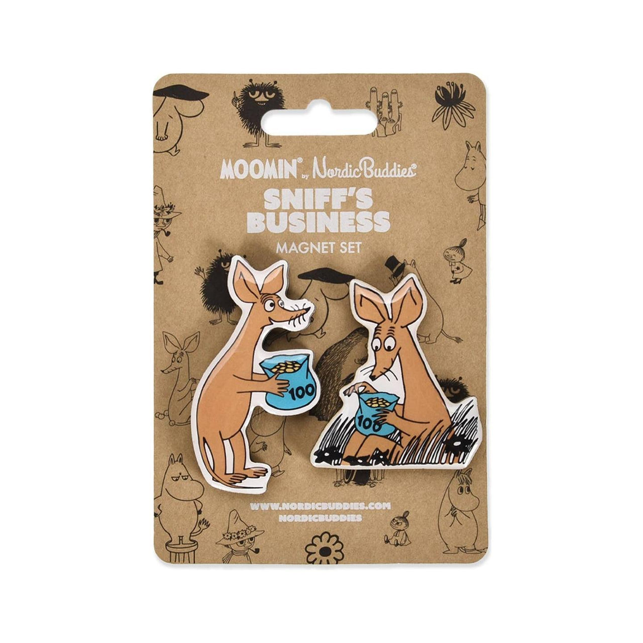 Moomin Sniff Character Magnet Set