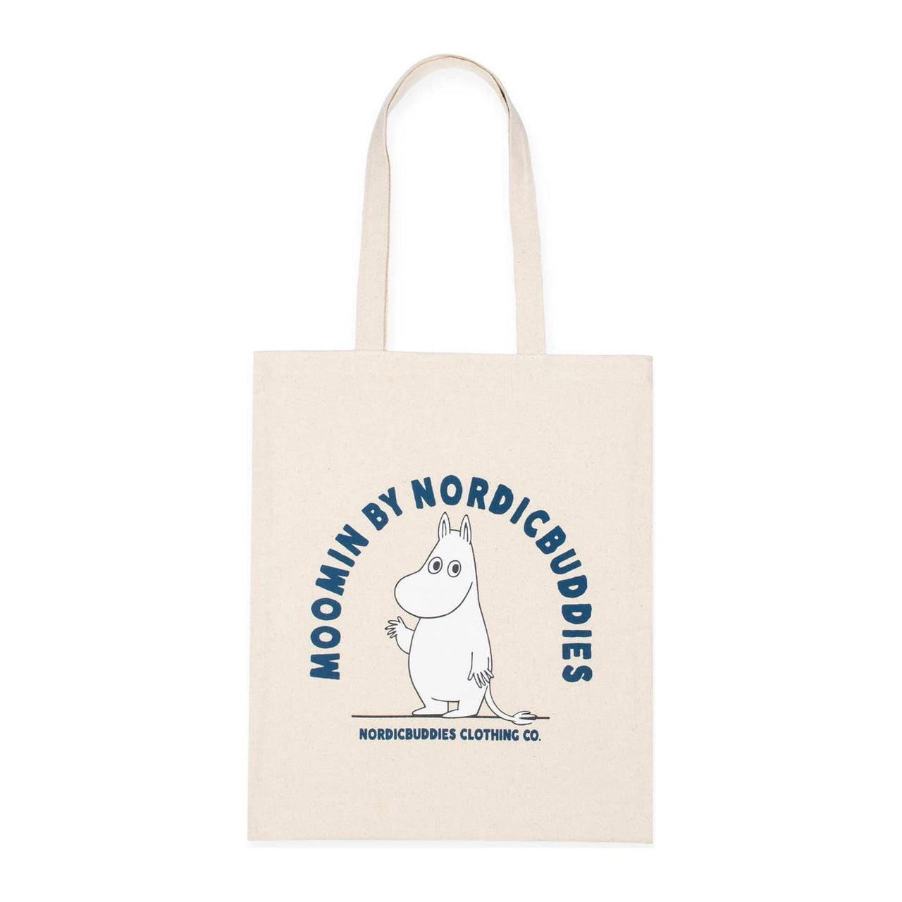 Moomintroll's Greeting Tote Bag - Beige