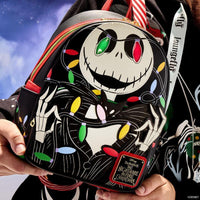 Nightmare before Christmas by Loungefly Mini Backpack Jack Light Up