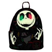 Nightmare before Christmas by Loungefly Mini Backpack Jack Light Up