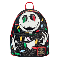 Nightmare before Christmas by Loungefly Mini Backpack Jack Light Up