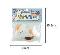 Nyang Nyang Soft Squishy Cat Keychain Bag Charm