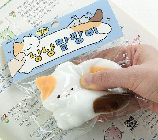 Nyang Nyang Soft Squishy Cat Keychain Bag Charm