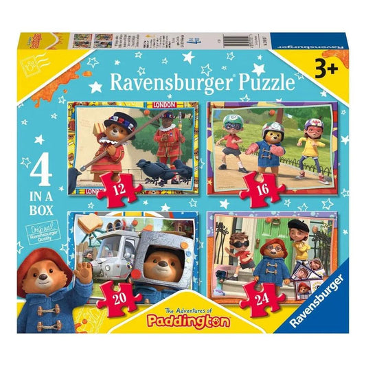 Paddington Bear 4 in a Box Jigsaw Puzzle