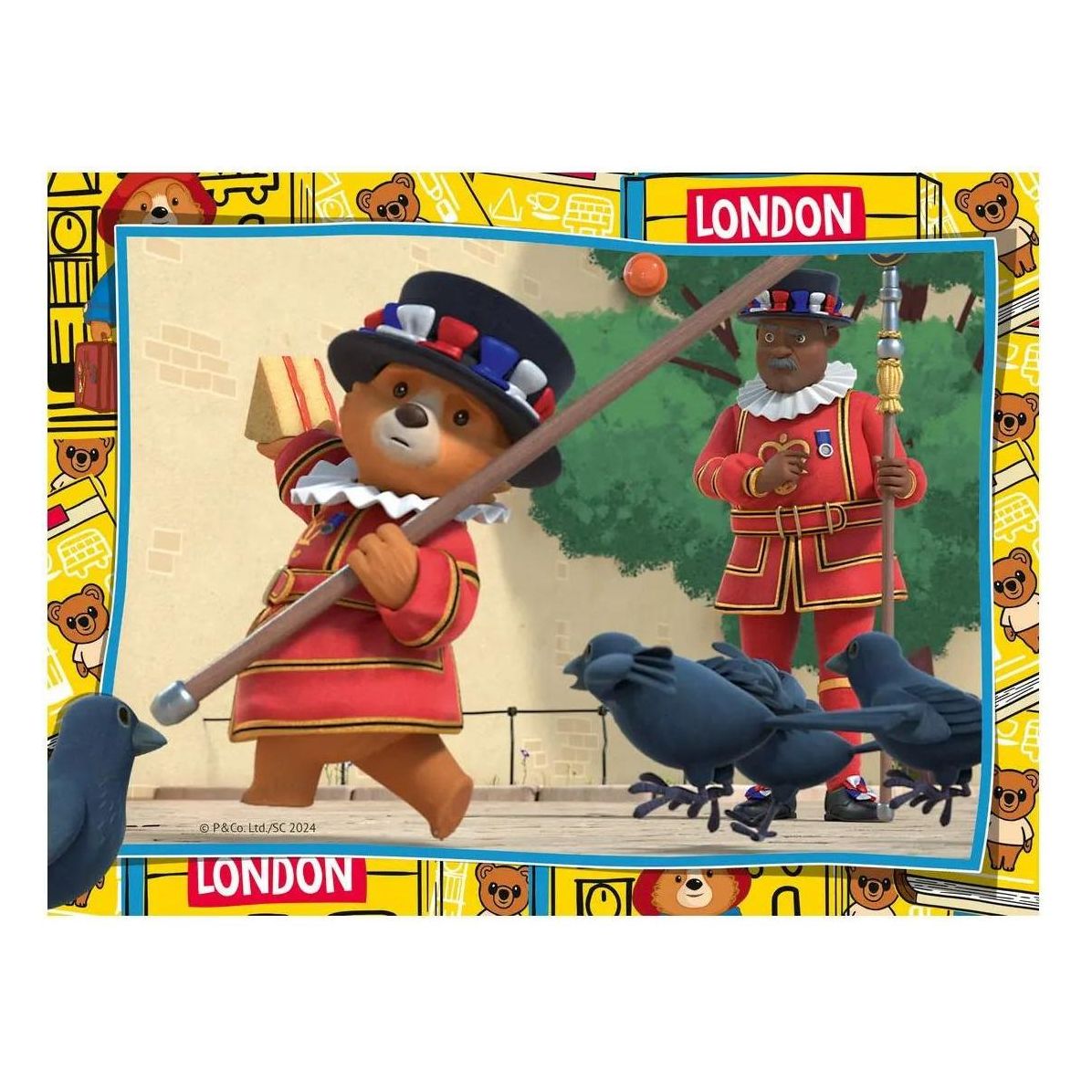 Paddington Bear 4 in a Box Jigsaw Puzzle