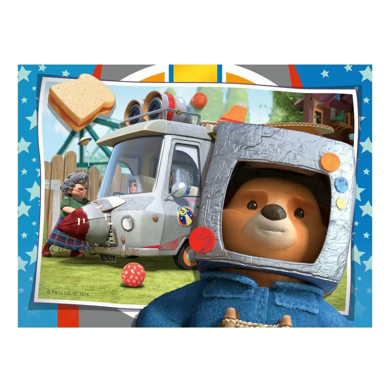 Paddington Bear 4 in a Box Jigsaw Puzzle